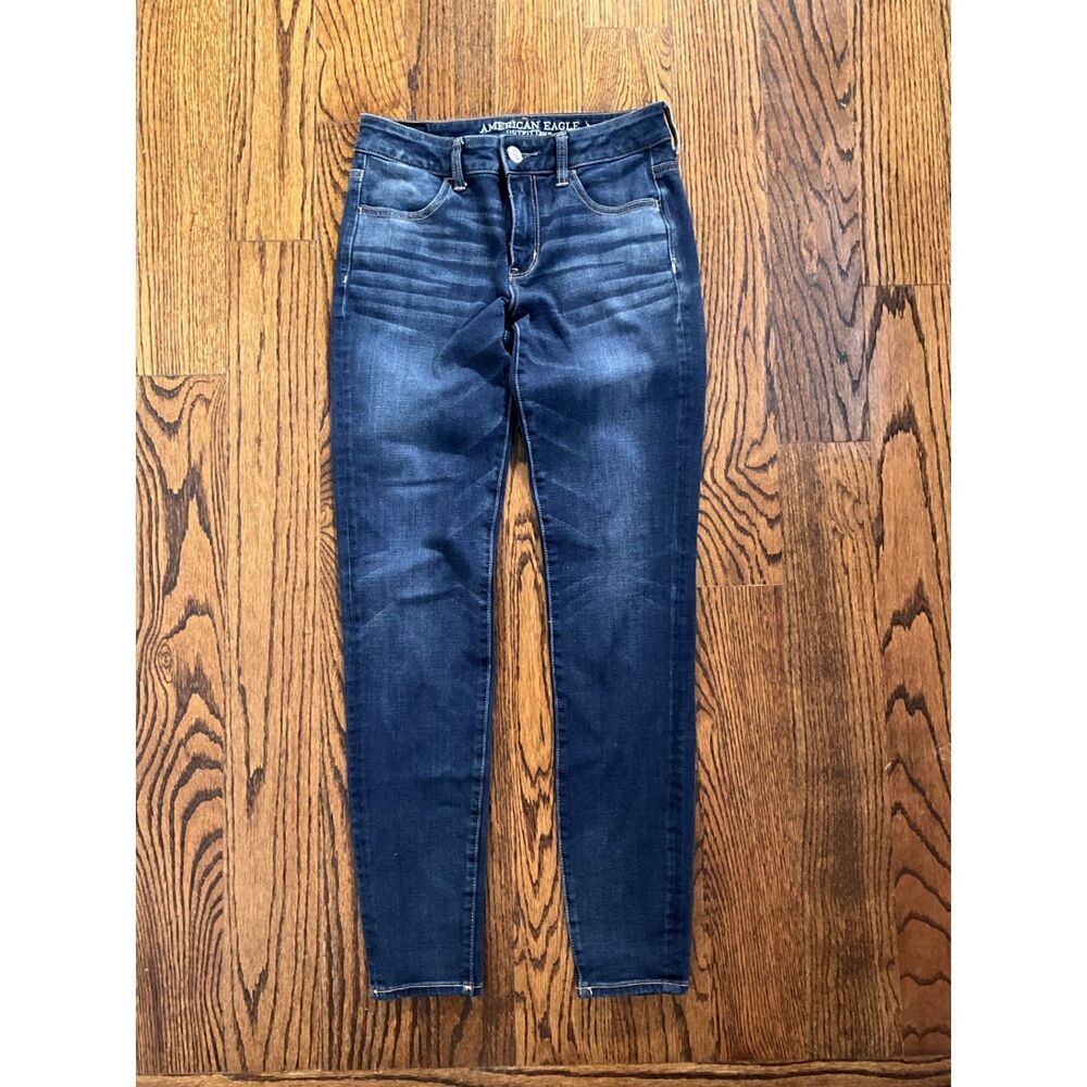 American Eagle Super Super Stretch X4 Jeans - Size 4L - Style# 9893